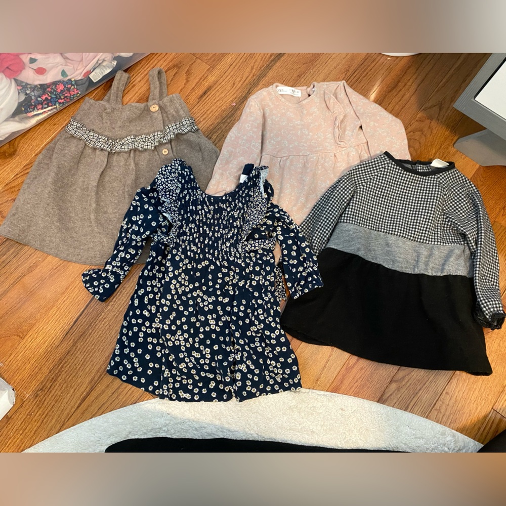 Baby girl Zara four dresses 18-24 months